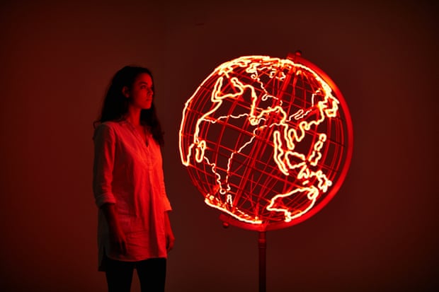 蒙娜•哈透姆作品：《热点》（Hot Spot）。图片来源：David Lindsay
