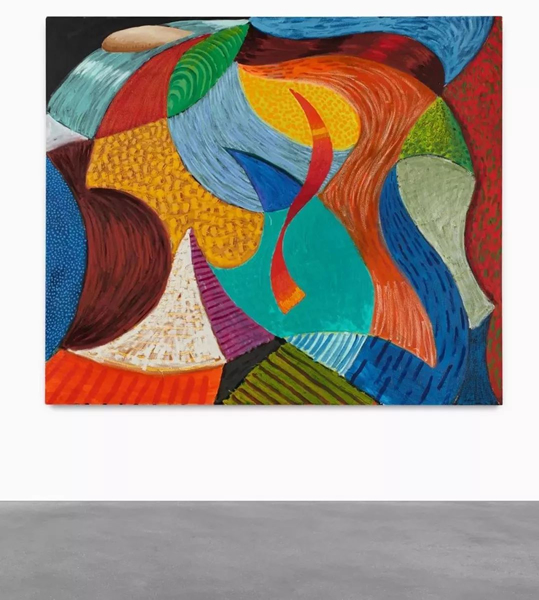 大卫?霍克尼 (David Hockney)《游移的色块》
