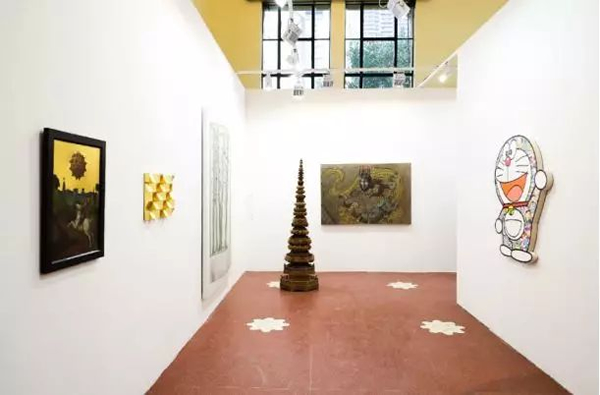 Art021现场。来源：art021官方供图
