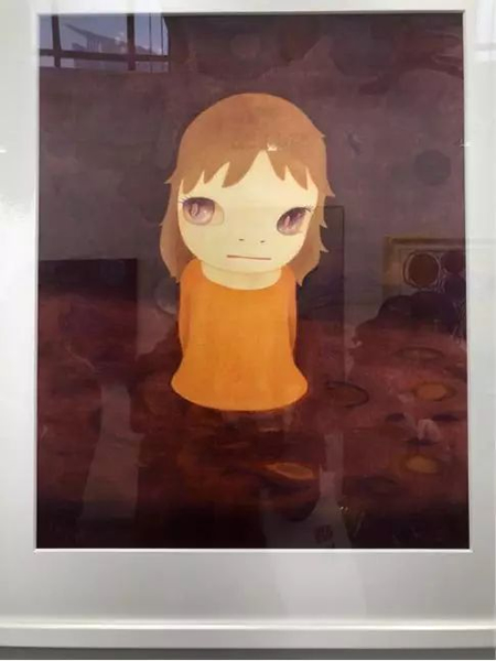 参照作品，奈良美智（白石画廊）。来源：99艺术网