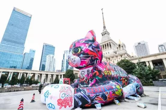 Art021场外现场。来源：art官方供图