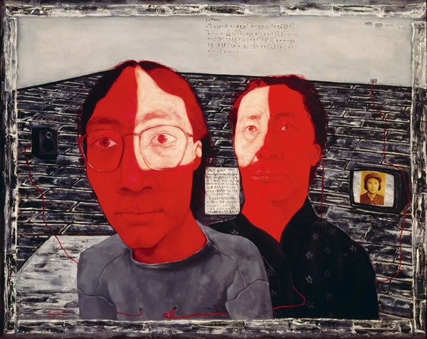 《母与子1号》 115×146.5cm   1993年