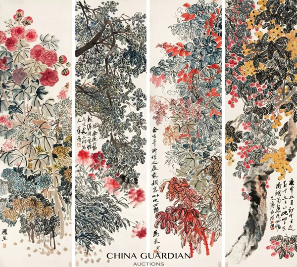 齐白石 《福祚繁华》
