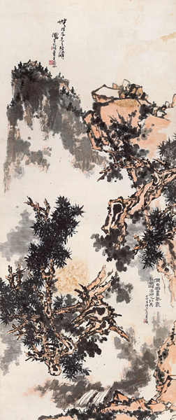 潘天寿 《无限风光》