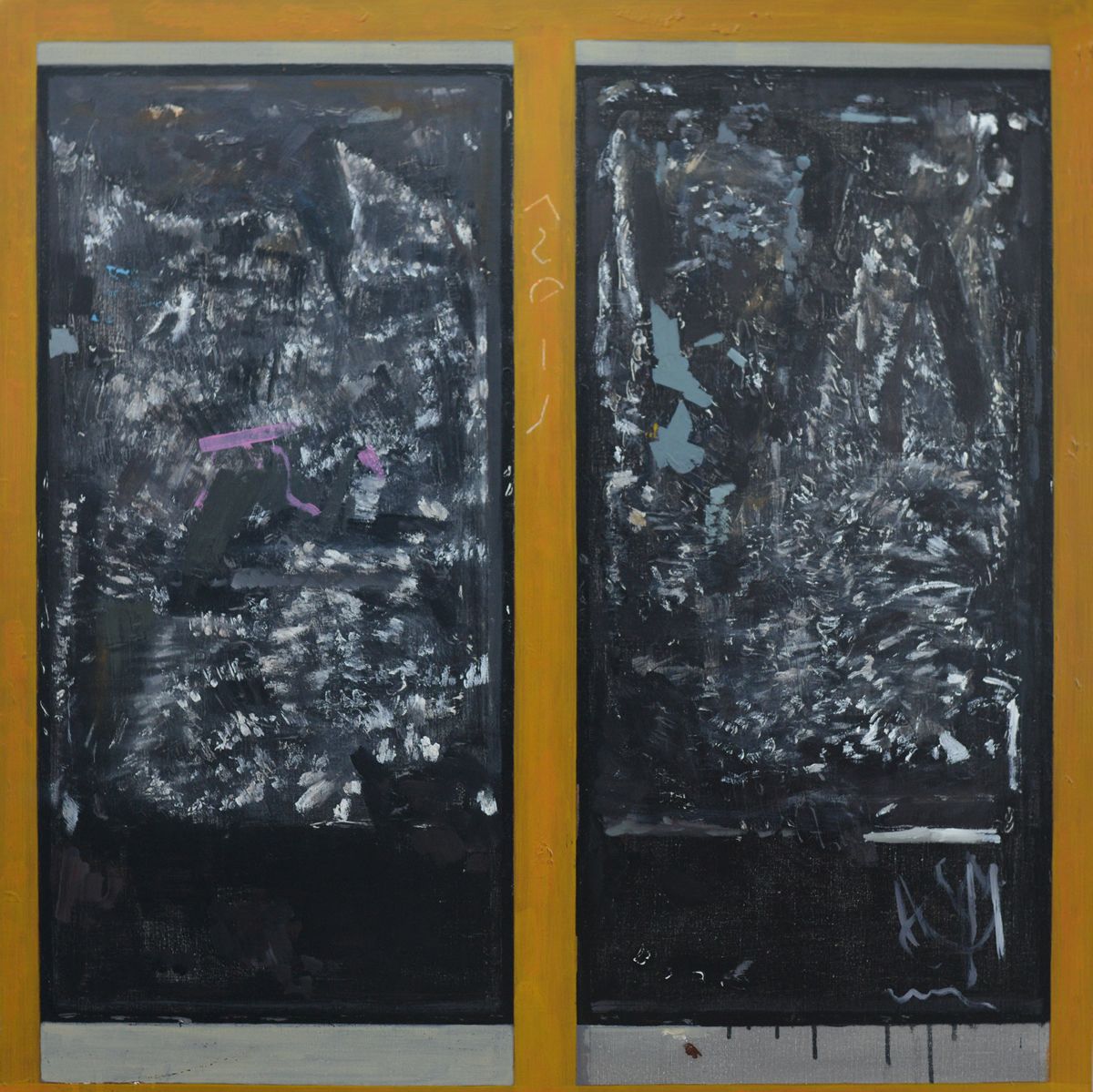 WZ2(6)90x90cm综合材料 2018