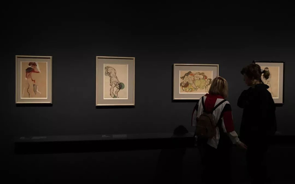 席勒展览现场