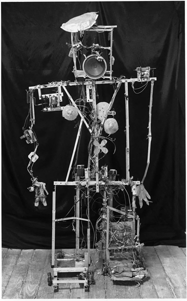 Nam June Paik’s Robot K-456(1964). Photo: Peter Moore, Courtesy Gagosian.