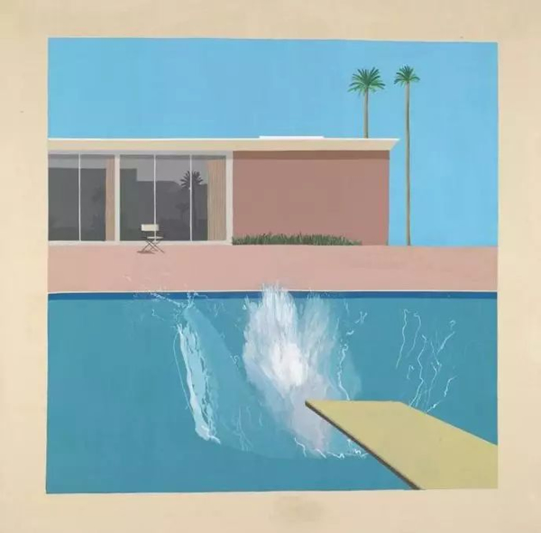 A Bigger Splash, 1967, © Tate