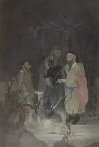 郝量《猎人与地狱变》，1066万港币成交（约939万元rmb）
