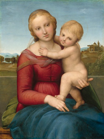 拉斐尔,《圣母子》,1505年,美国国家美术馆藏