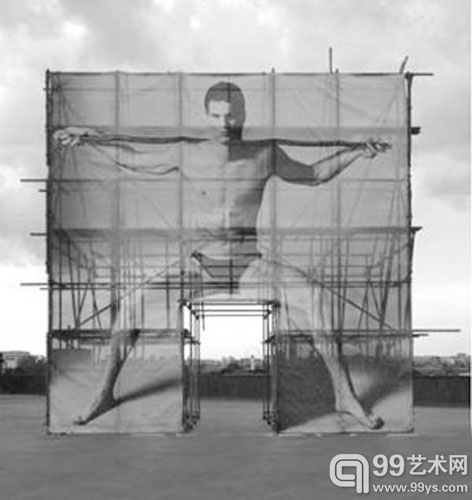 亚当-汤普森作品“Untitled （Components &Variables）” 光导流板 镜子 摄影底片 橡胶板