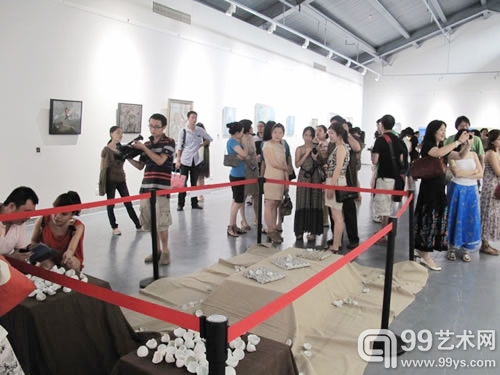 “仲夏十夜”艺术展 展览现场
