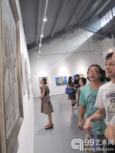 “仲夏十夜”艺术展 展览现场