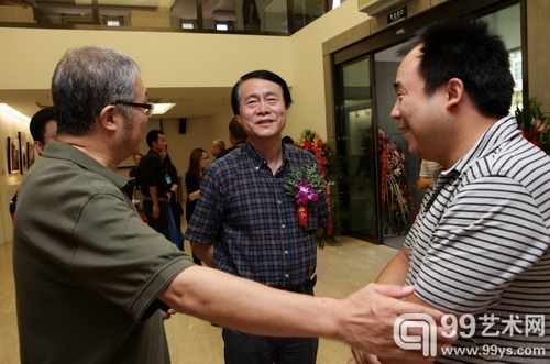 中华全国总工会文工团团团长马恩成参加展览开幕并发表讲话