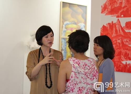 2011上海艺博会国际当代展的VIP预展