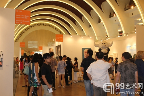 2011上海艺博会国际当代展的VIP预展揭幕