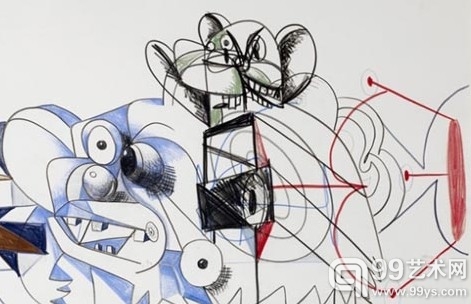 乔治·康多（George Condo）全新作品展伦敦开幕