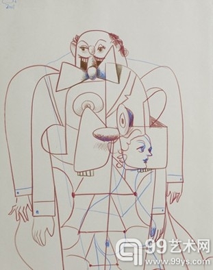 乔治·康多（George Condo）全新作品展伦敦开幕