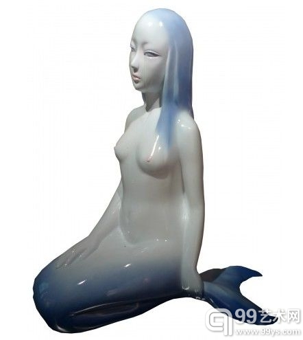栾佳齐  装置雕塑 《哭泣的美人鱼》