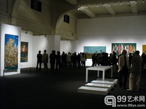 回顾展现场