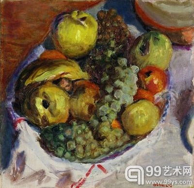 《静物，三串葡萄》(Nature Morte, Trois grappes de raisin)：皮埃尔·博纳尔