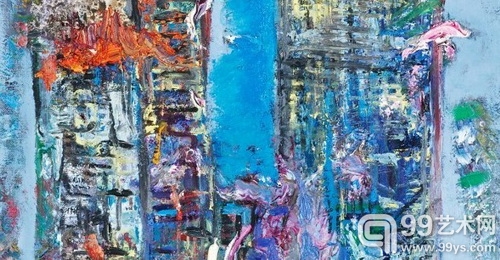表现主义艺术家罗曼的绘画展在纽约市立博物馆举办