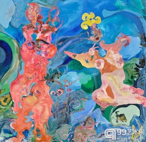 表现主义艺术家罗曼的绘画展在纽约市立博物馆举办