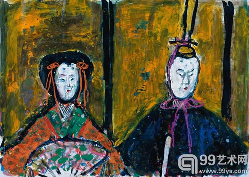 黑泽民画作
