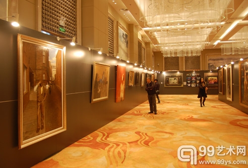 预展现场——油画专场