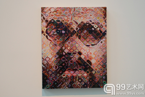 查克•克洛斯（Chuck Close）作品《自畫(huà)像》