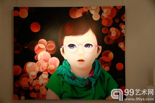 瞿榕个展现场作品-《瞳镜》