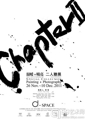 “温暖+晓亮”双人展于D.space画廊拉开帷幕