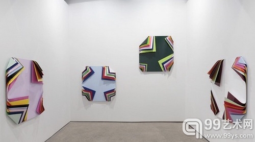 Jim Lambie, Vortex (Bringing It All Back Home), 2011