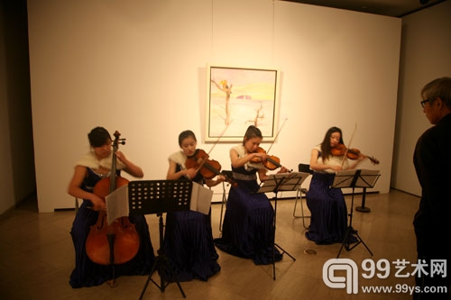 后80后画家李雄伊油画展 在上海美术馆开展