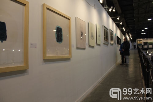 青年艺术100·上海站VIP预展现场