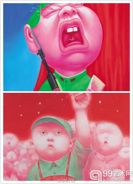 @阿特小白：中国当代艺术品是在给西方人提供壁纸