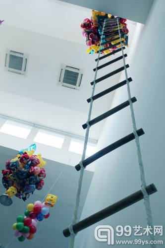 王庆松个展现场