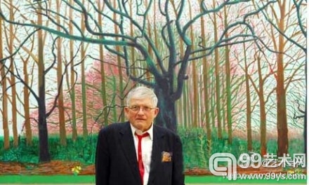 @艺术当代：英国艺术家大卫·霍克尼被授予功绩勋章