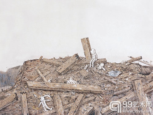 李继开《垃圾堆的风景》，55万元落槌