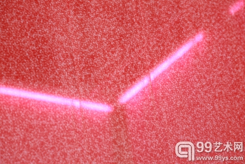 指印2012.1.10.(装置)，丝绸、宣纸、显示器