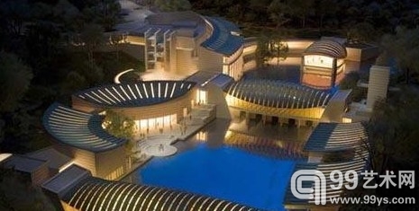 水晶桥美国艺术博物馆开放了其艺术中心地带