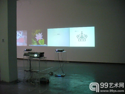 本次展览以多媒体作品为主
