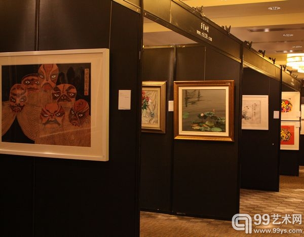 北京荣宝迎2012春拍卖会（第72期）预展现场