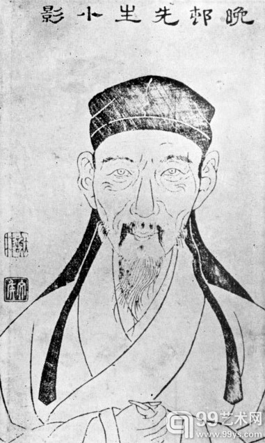 吕留良像