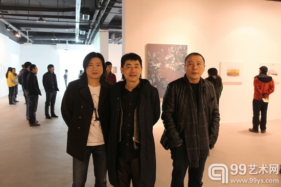 马六明、王劲松、薛松三人合影