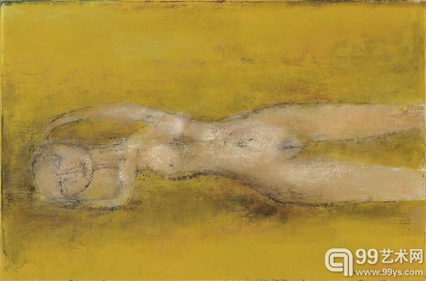 ACA_Nu couche (Reclining Nude)_ZAO WOU-KI