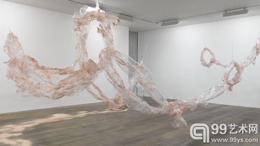 卡拉·布莱克（Karla Black）个展伦敦开幕