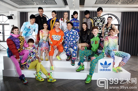 2012年春夏Adidas Originals再次携手时尚偶像、设计师Jeremy Scott