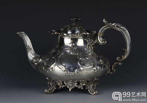 图2 1850年英国维多利亚时期浮雕红茶壶