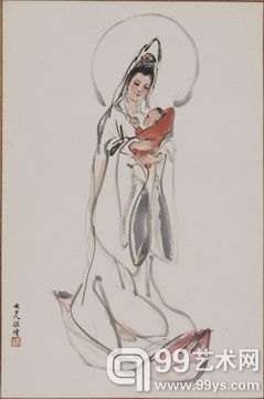 杨之光 《送子观音》